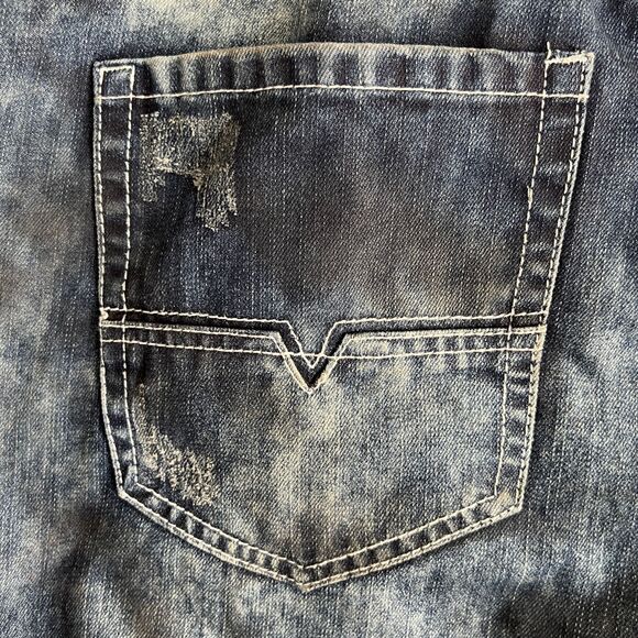 Men's Access Apparel Biker Jeans - Picture 11 of 14